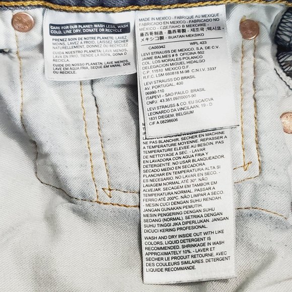 Vintage Levis 501 Button Fly Ultra Soft Jean 38/32 - Picture 12 of 12